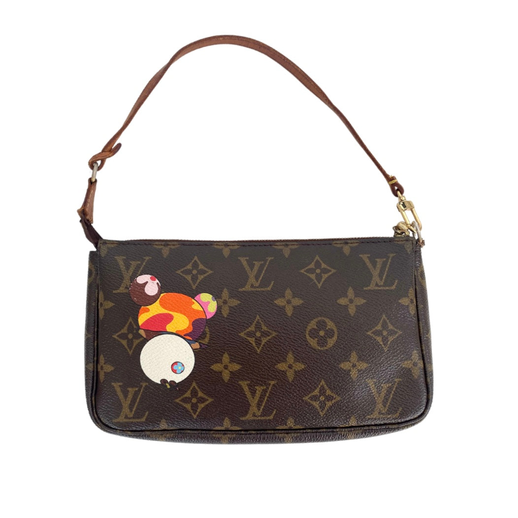 RARE Louis Vuitton x Takashi Murakami Panda Pochette