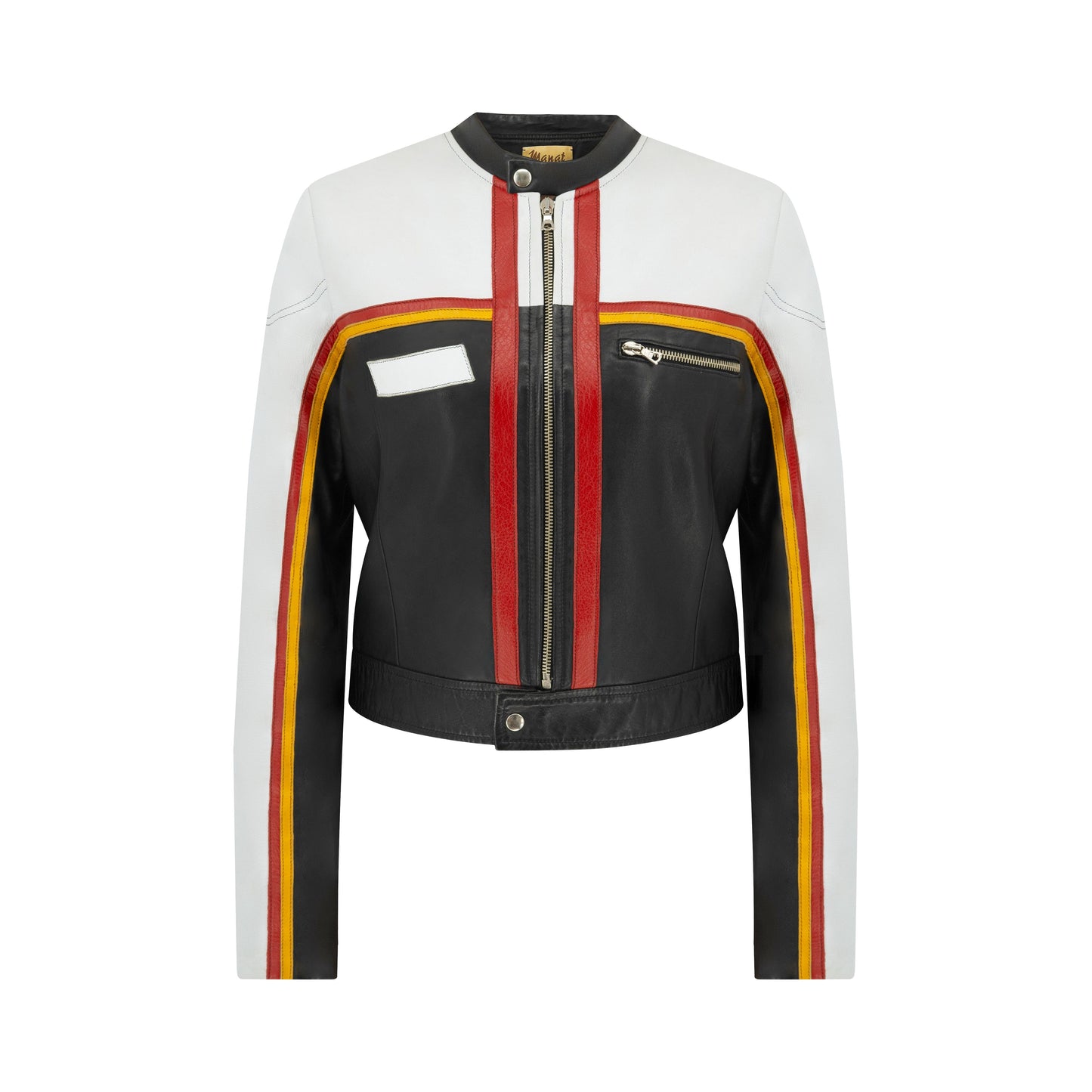 Vintage Italian Leather Racing Jacket (44 IT / L / US 8) - Runs slightly small