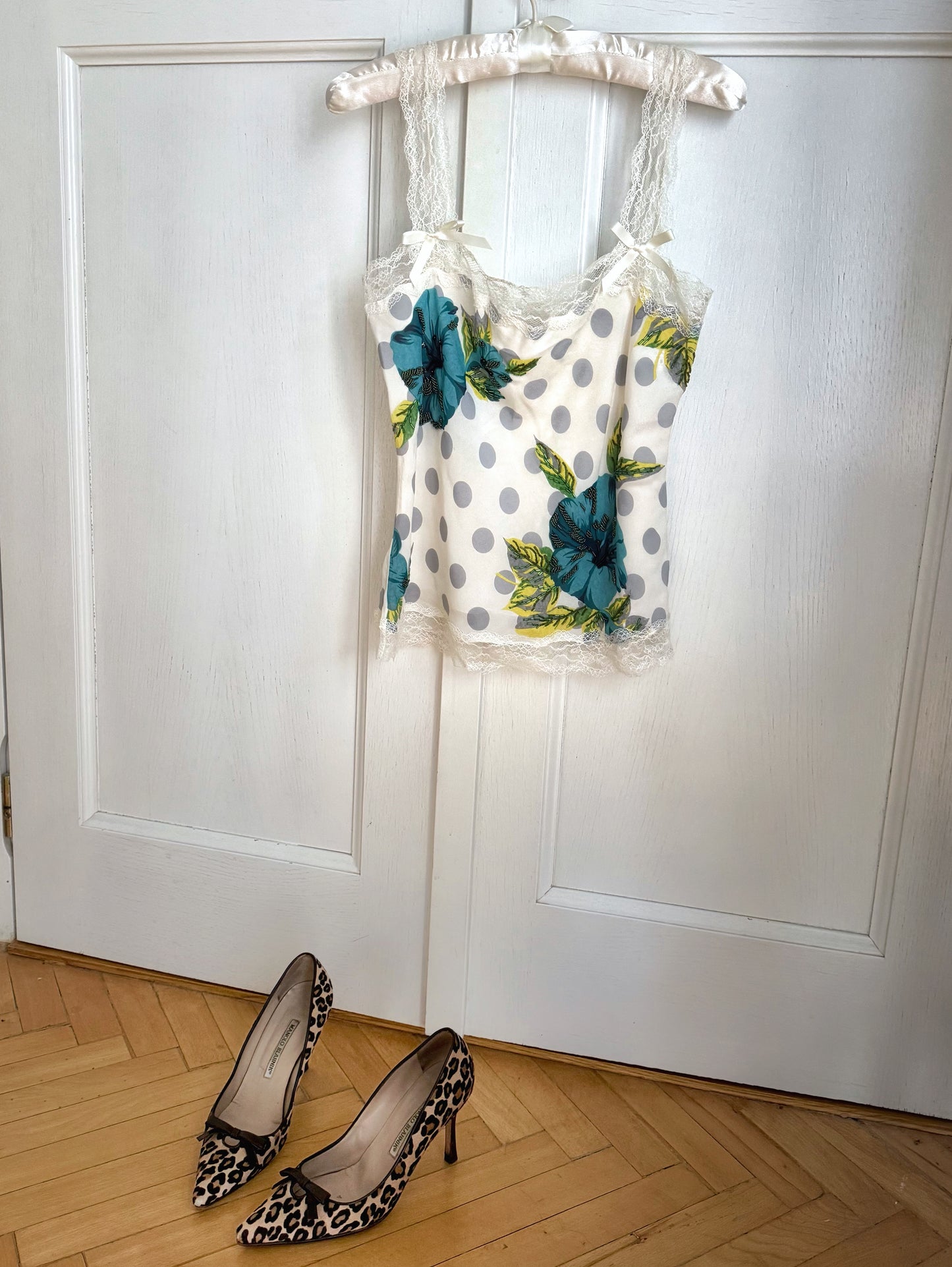 Manolo Blahnik Vintage Animal Print Cheetah Heels (EU 37)