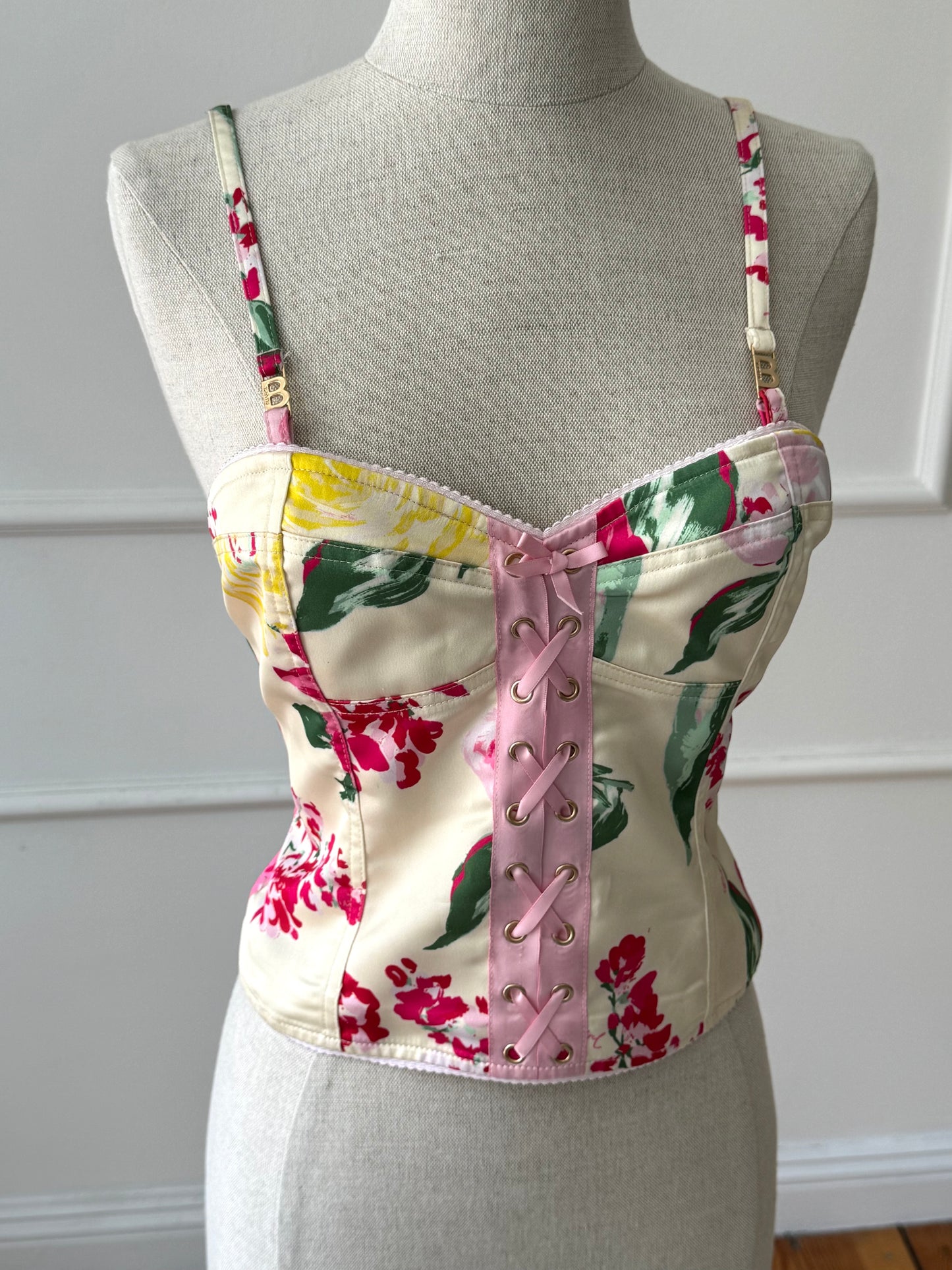 Blumarine Blugirl Floral Corset (M-L)