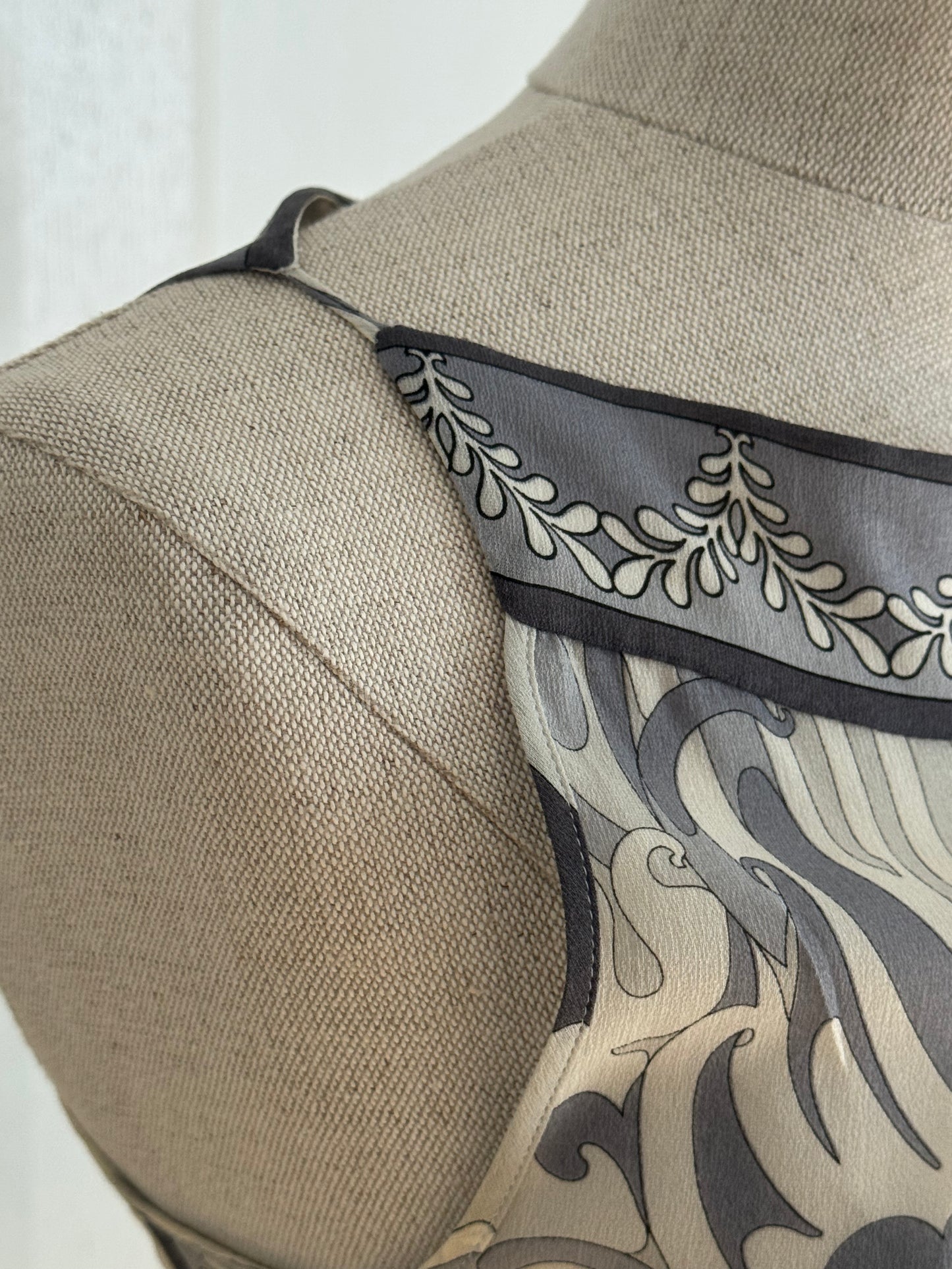 Pucci Vintage Grey Crop Top (S)