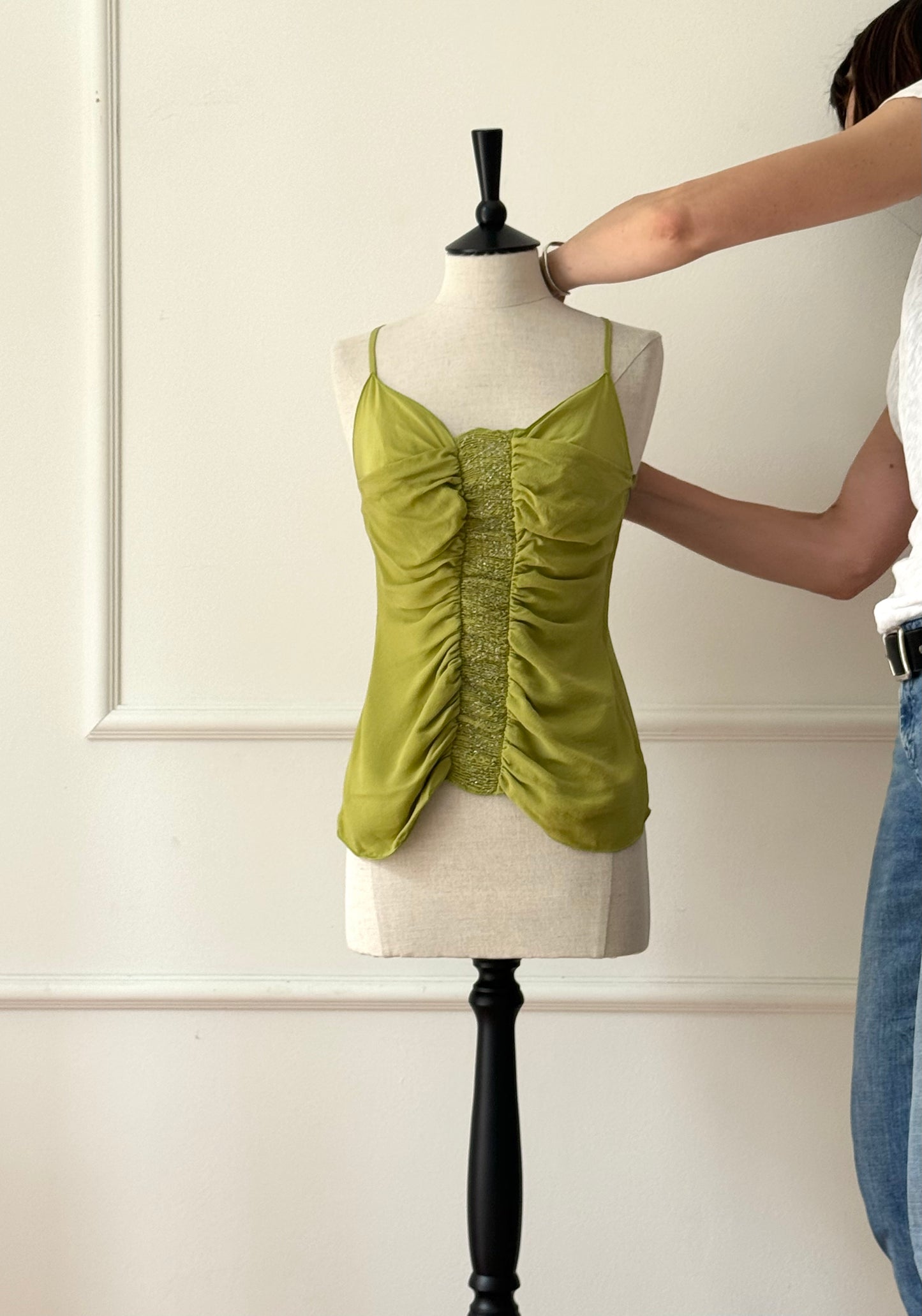 Emanuel Ungaro Butterfly Silk Top (L)