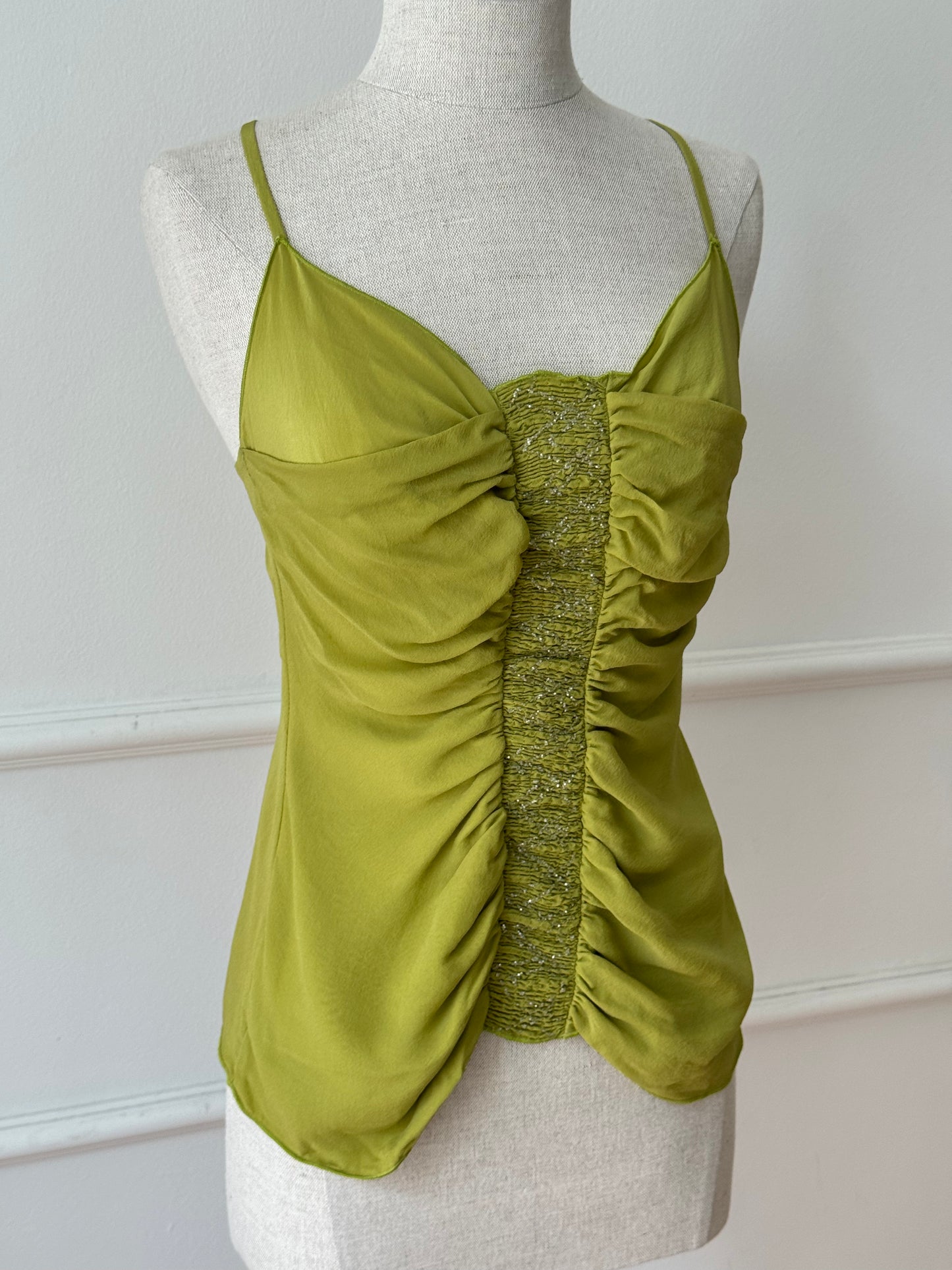 Emanuel Ungaro Butterfly Silk Top (L)