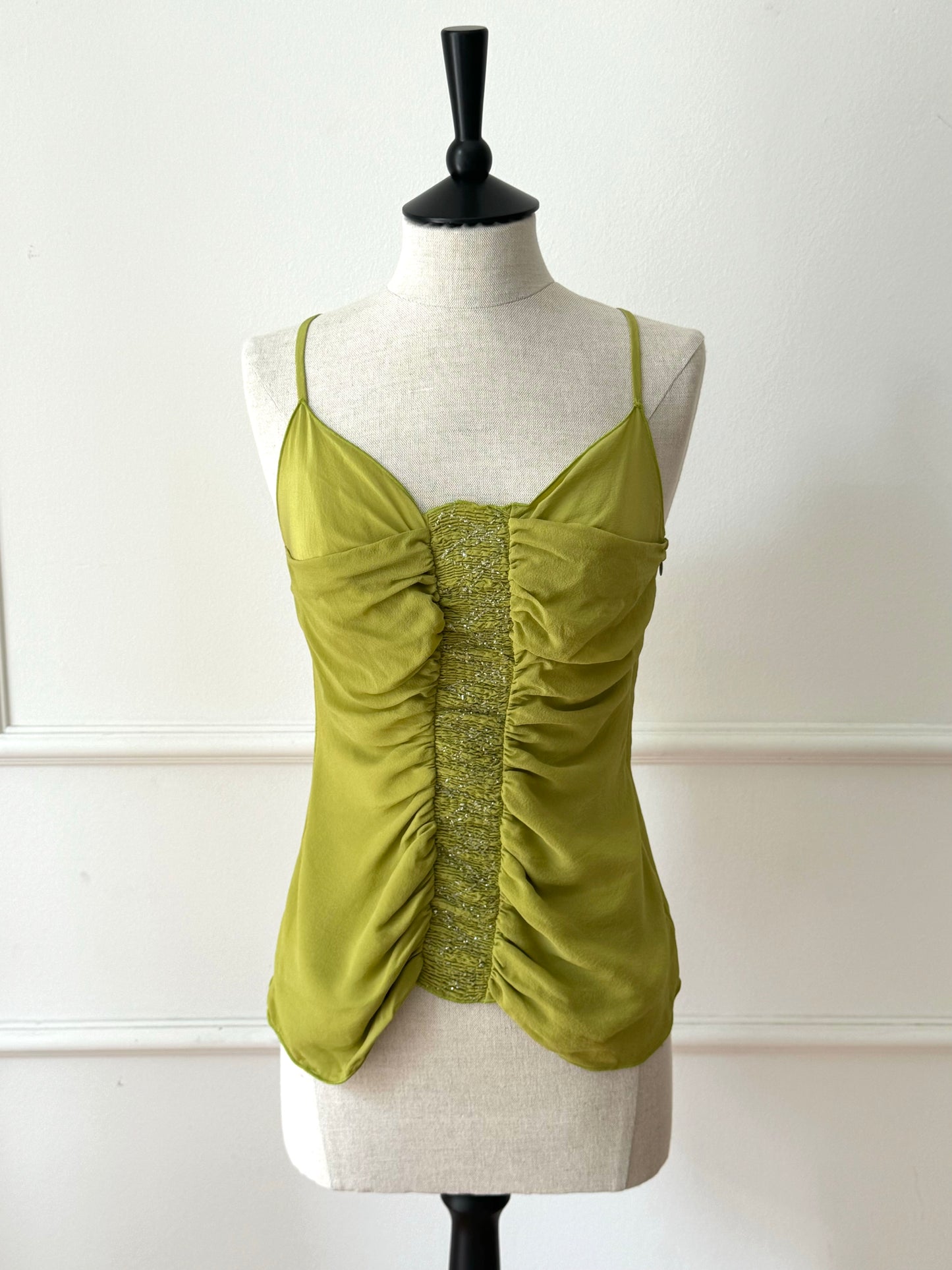 Emanuel Ungaro Butterfly Silk Top (L)