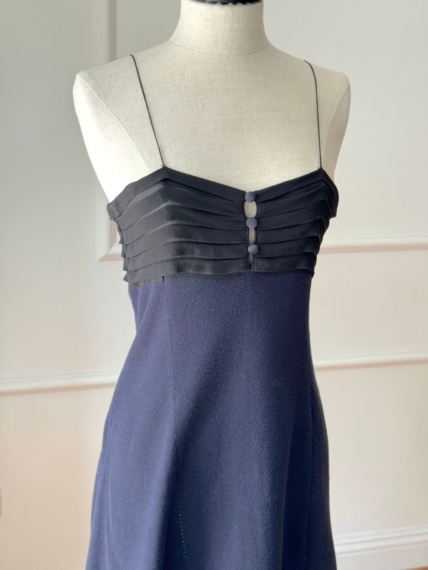 RUNWAY Blumarine Spring 1995 Vintage Dress (S / EU 36)