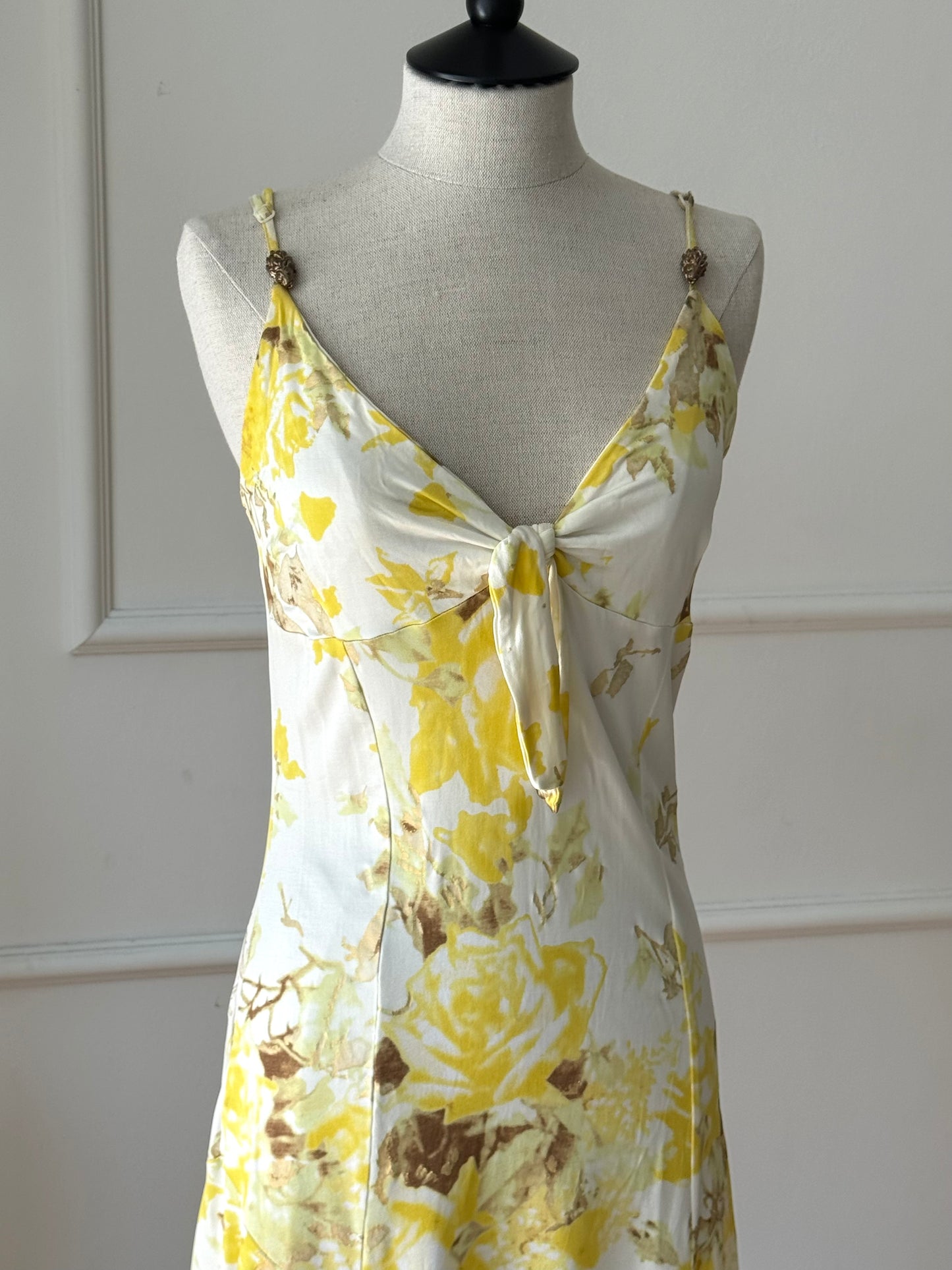 Vintage Roberto Cavalli Floral Dress 2004 (L)