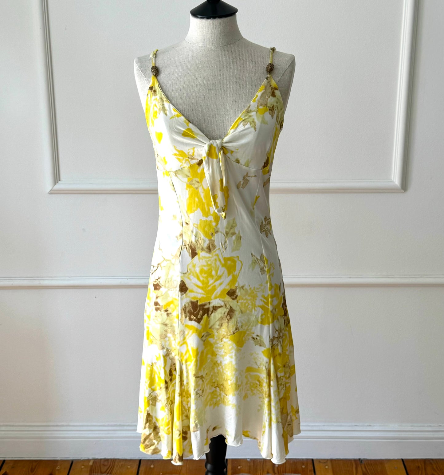 Vintage Roberto Cavalli Floral Dress 2004 (L)