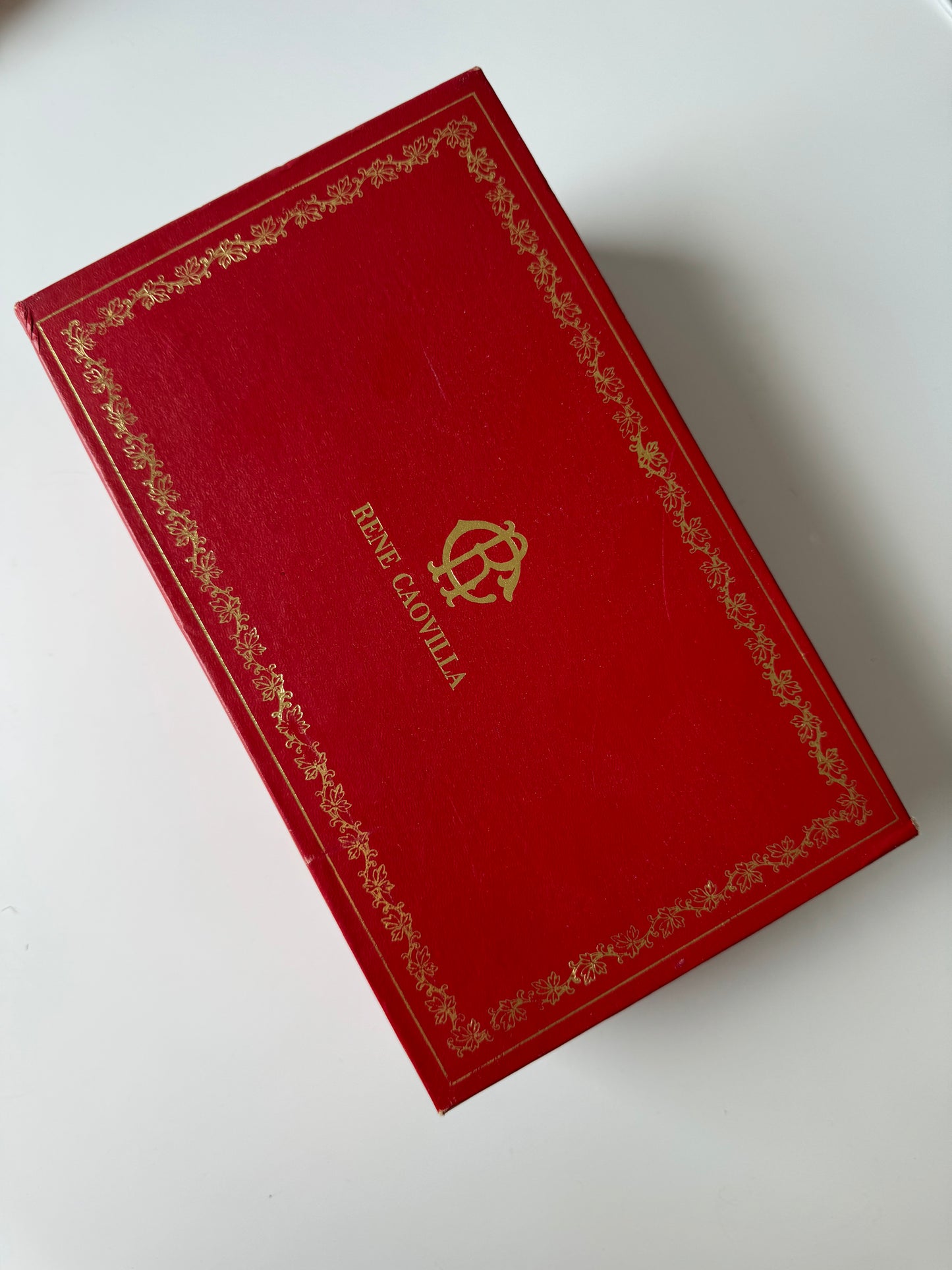 Rene Caovilla Velvet Rose Heels (EU 40)