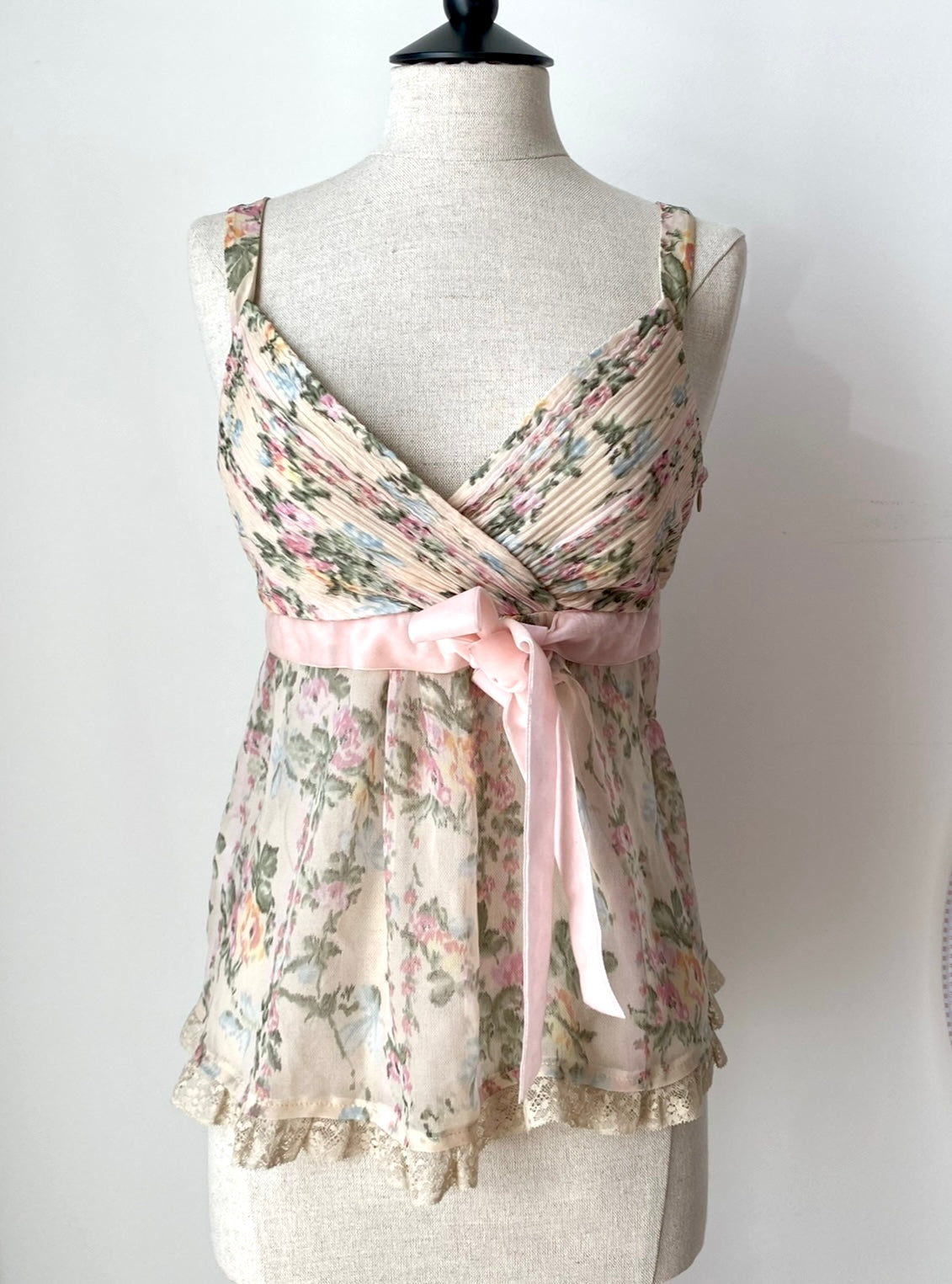 Red Valentino Floral Top with Tag (M)