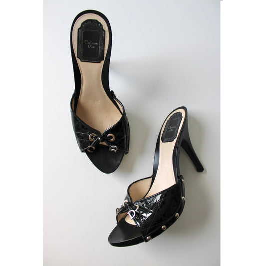 Vintage Dior Mules with Studs (EU 38)