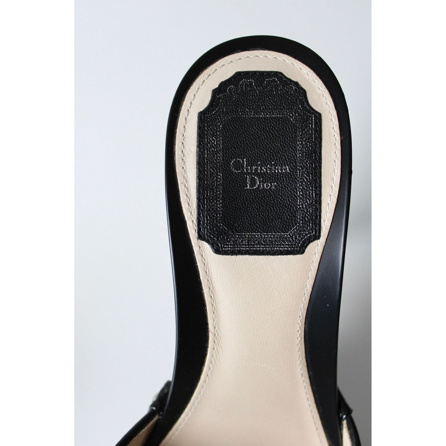 Vintage Dior Mules with Studs (EU 38)