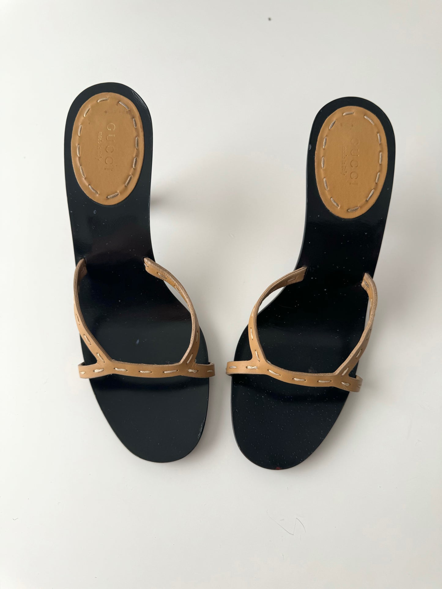 Gucci 2002 Bamboo Mules (EU 38)