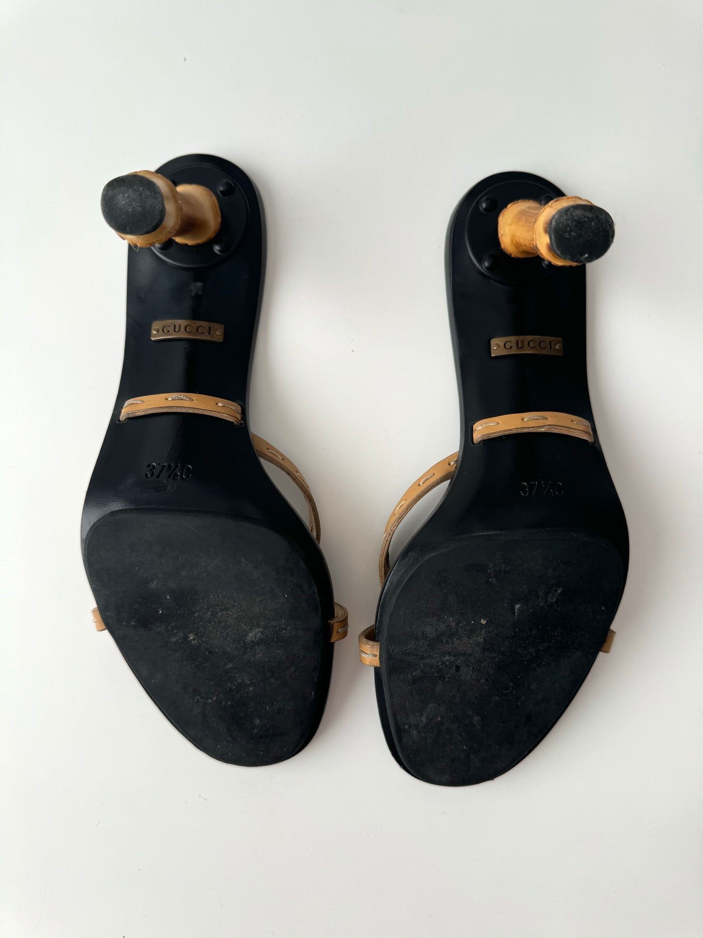 Gucci 2002 Bamboo Mules (EU 38)