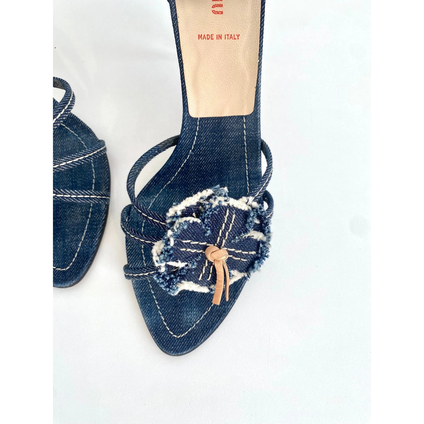 Miu Miu Denim Heels (EU 40 / IT 39,5)