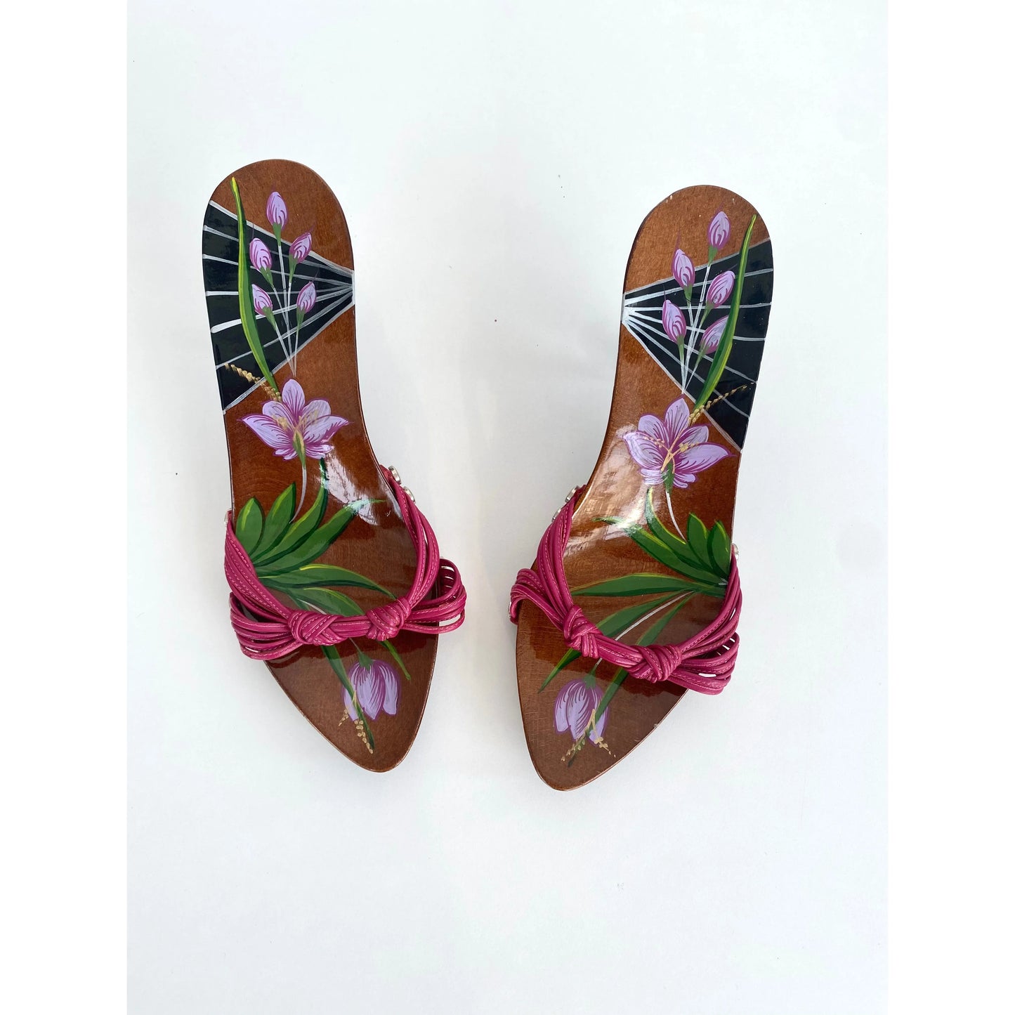 Vintage Dior Japanese Style Mules (EU 38)