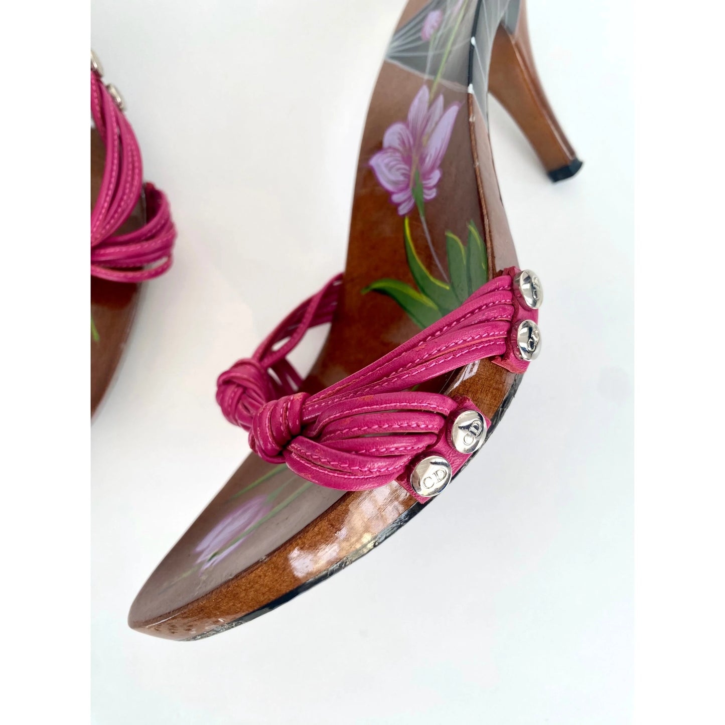 Vintage Dior Japanese Style Mules (EU 38)