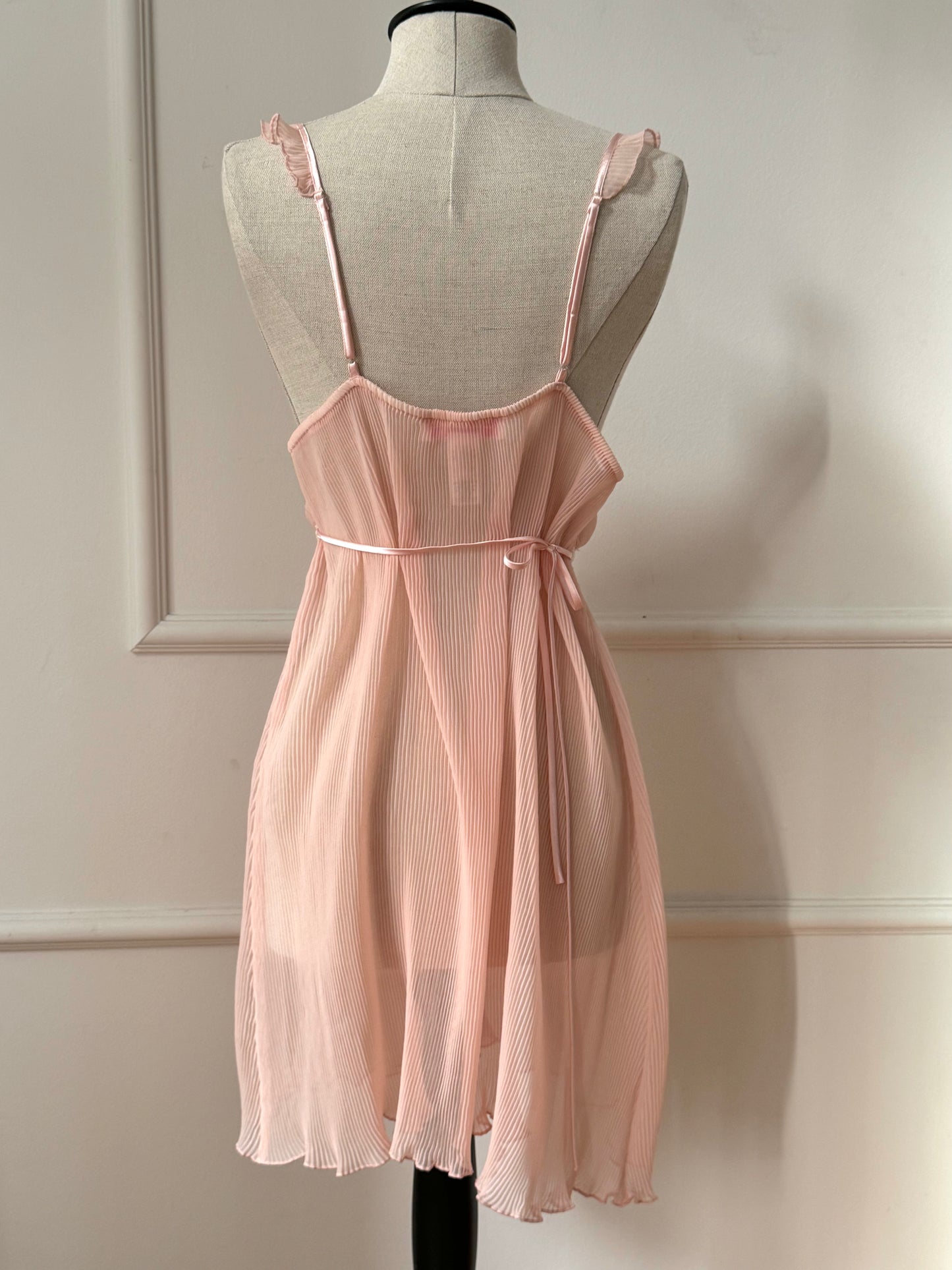 Oscar De La Renta Pink Slip Dress (L / XL)