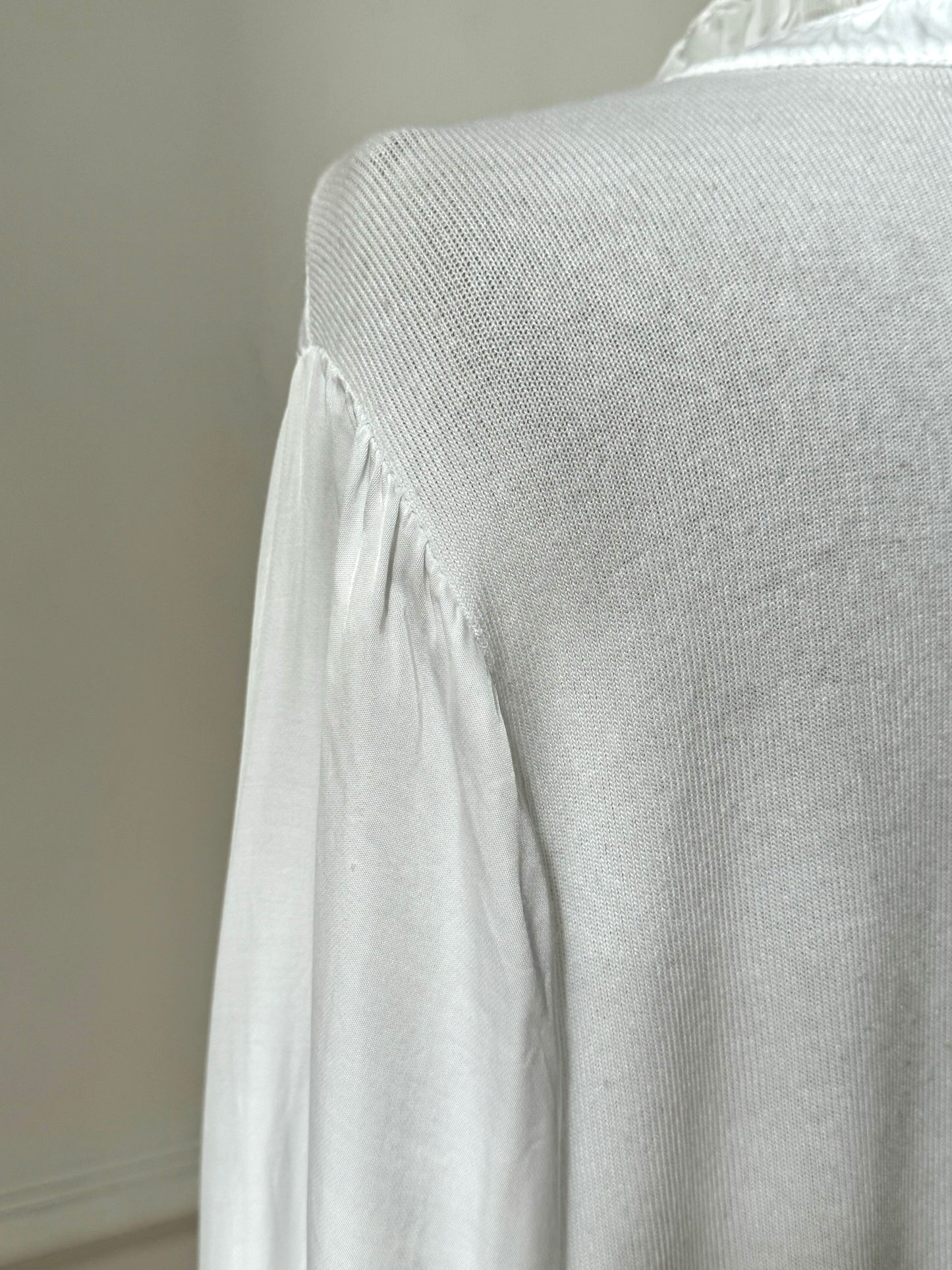 Vintage Italian Silk Blouse (M)