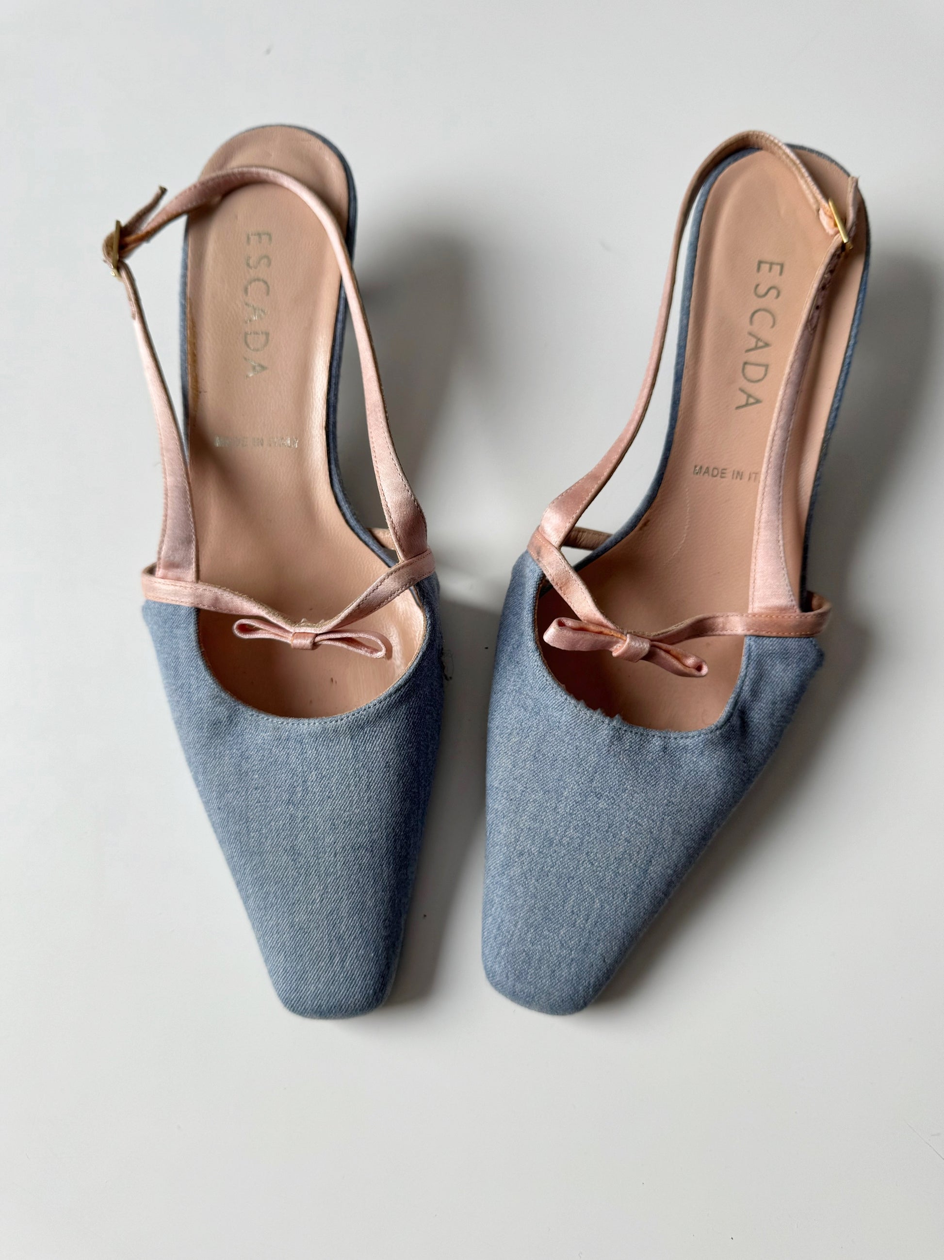 Vintage Kitten Heels Escada Ciao Kasia