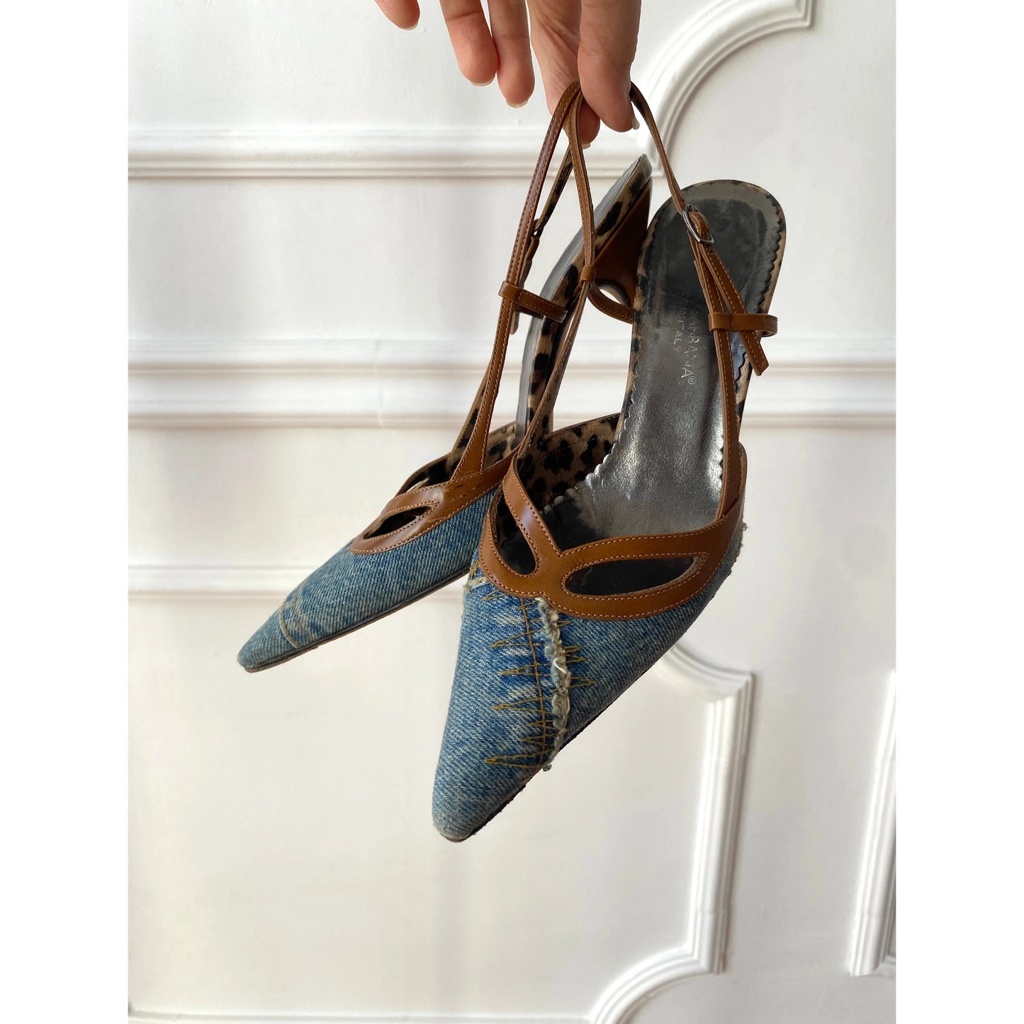 Dolce Gabbana Vintage Denim Pumps (EU 37,5)