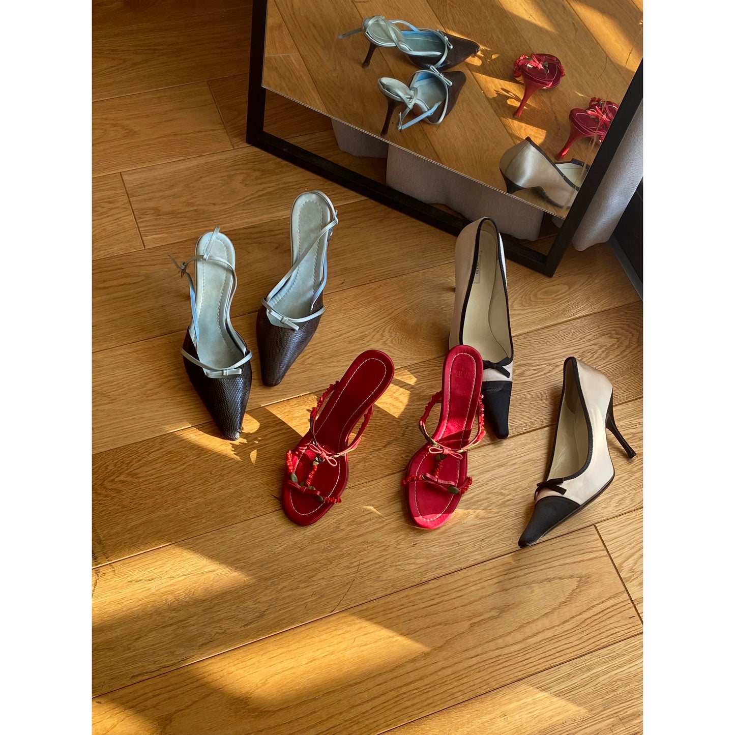 Prada Bow Kitten Heels (EU 39)