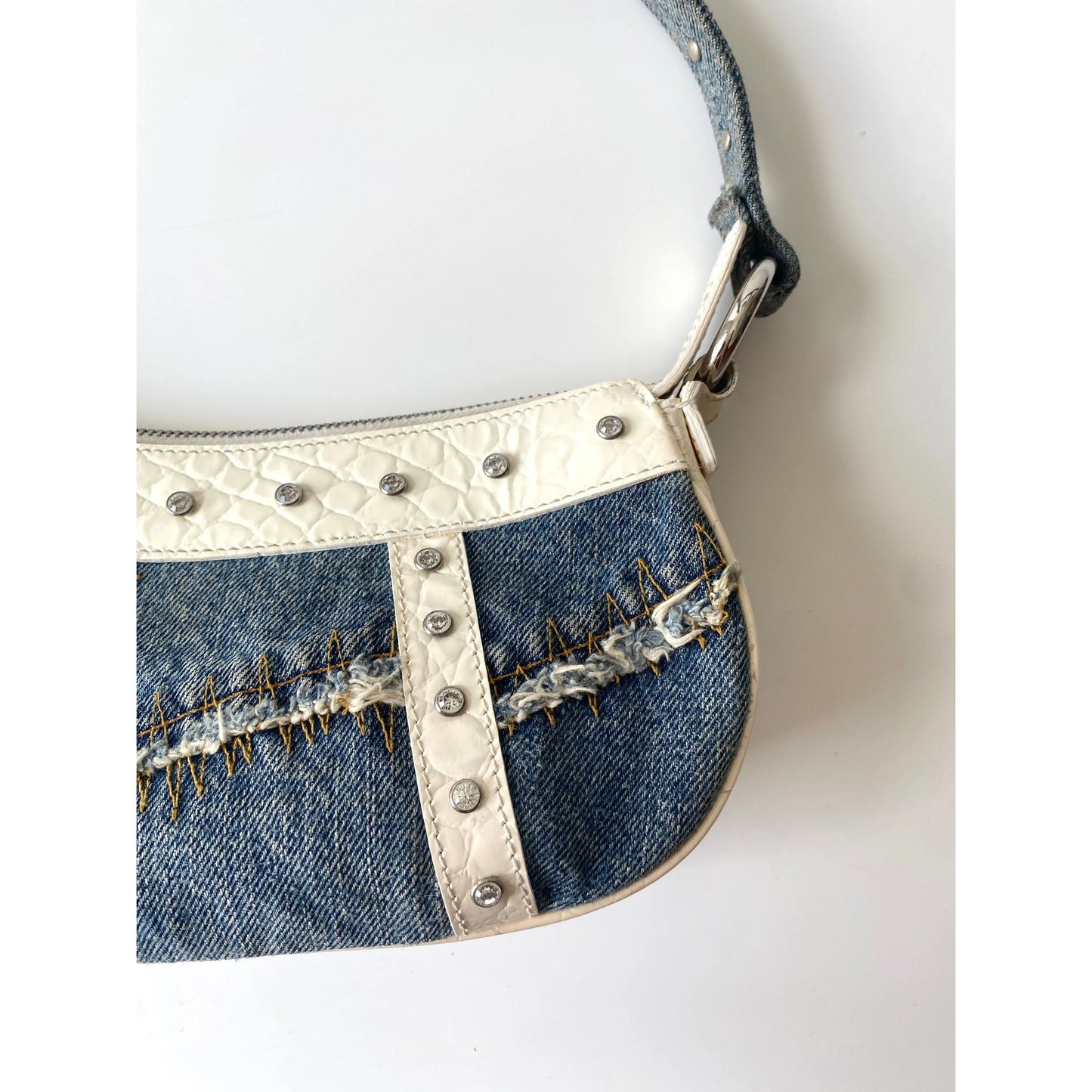 Dolce Gabbana D&G Vintage Denim Handbag