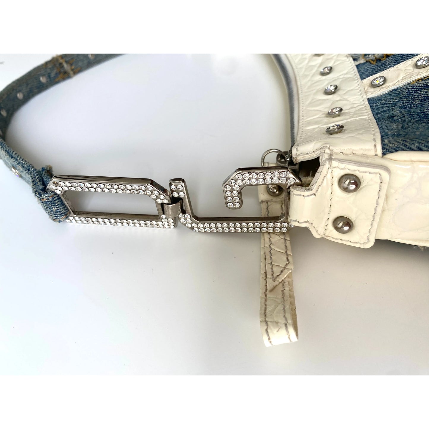 Dolce Gabbana D&G Vintage Denim Handbag
