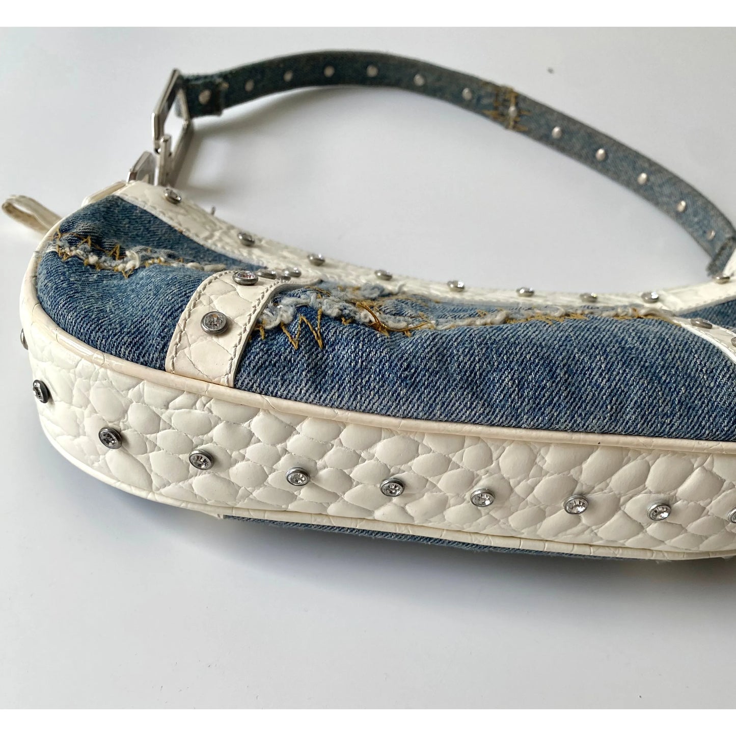 Dolce Gabbana D&G Vintage Denim Handbag