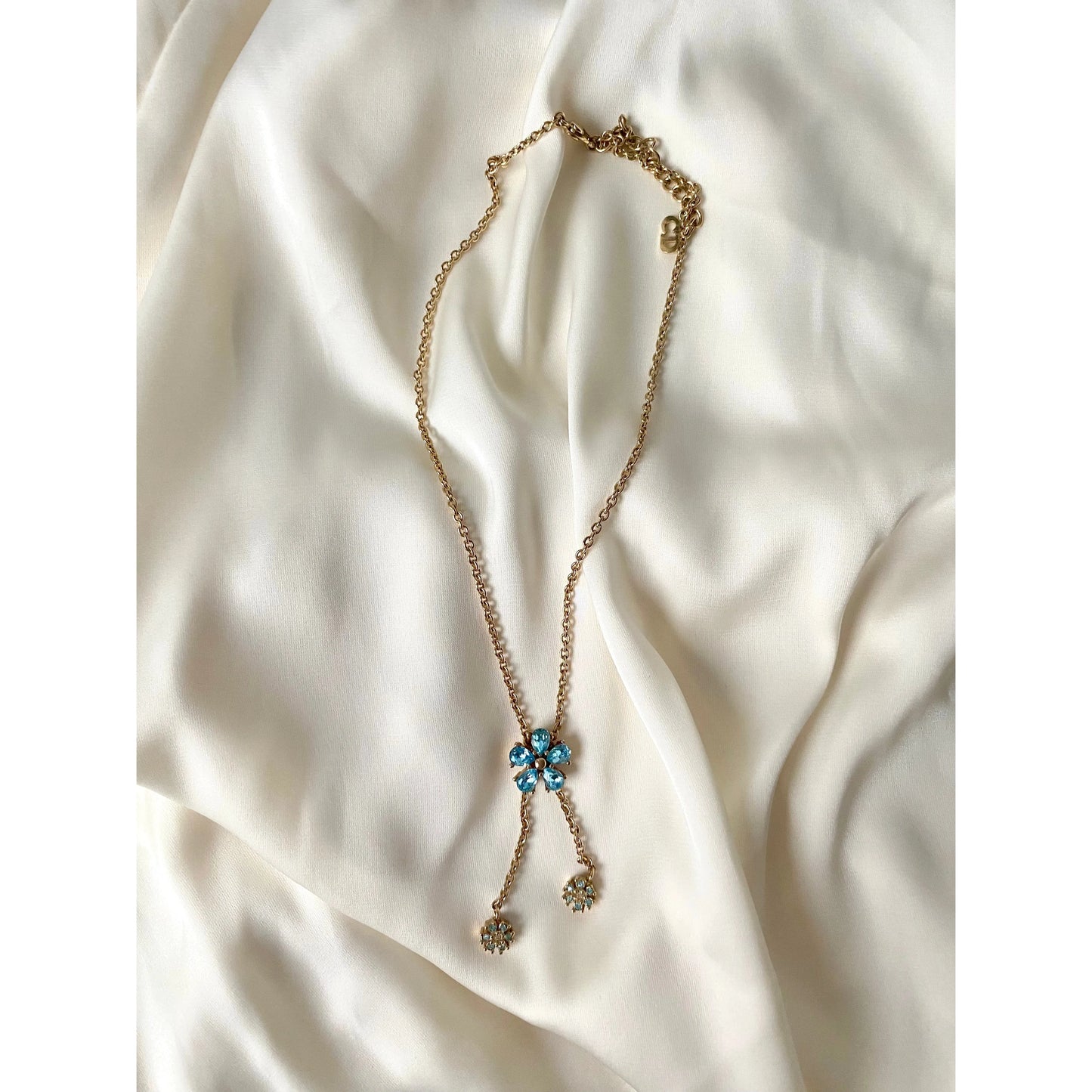 RARE Vintage Dior Flowers Necklace