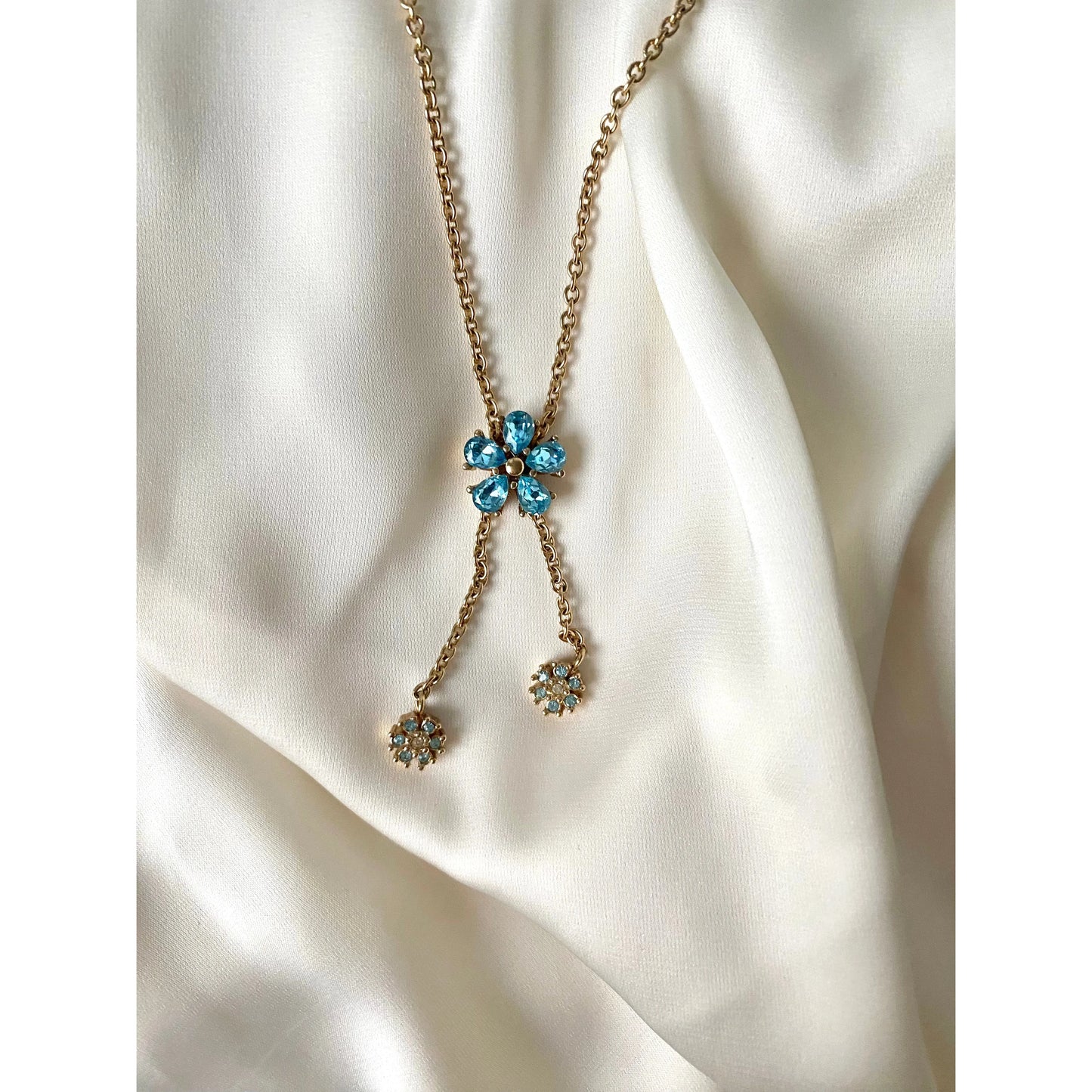 RARE Vintage Dior Flowers Necklace