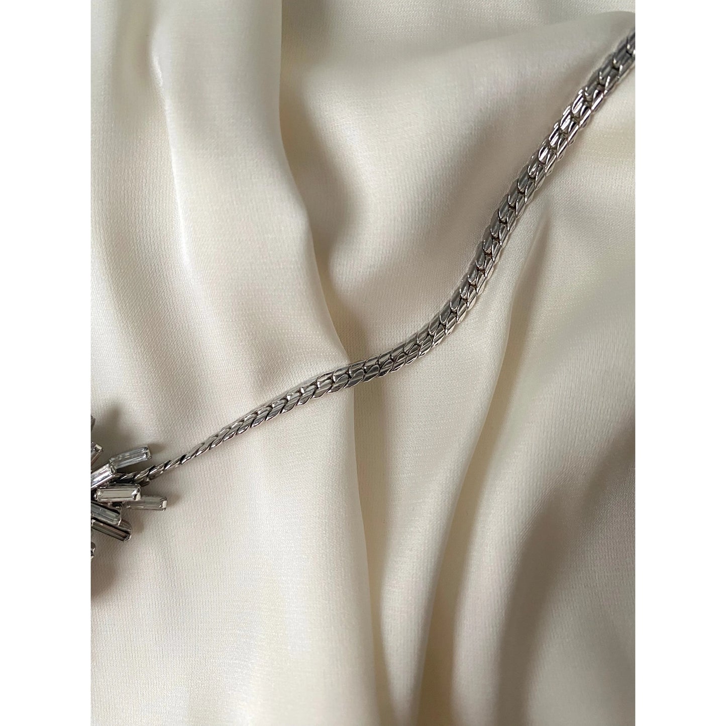 Vintage Dior Art Deco Crystal Necklace