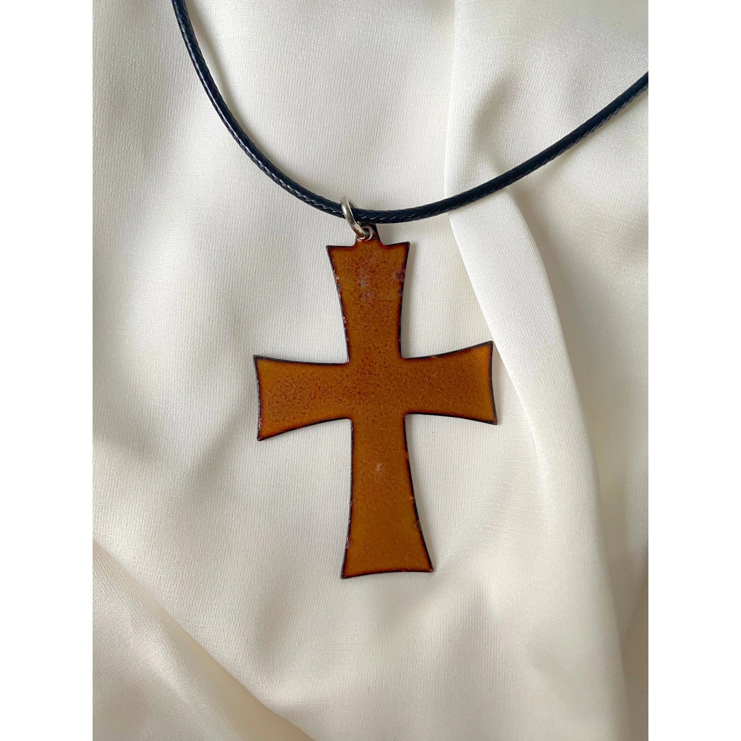 Mosaic Cross Choker from Paris
