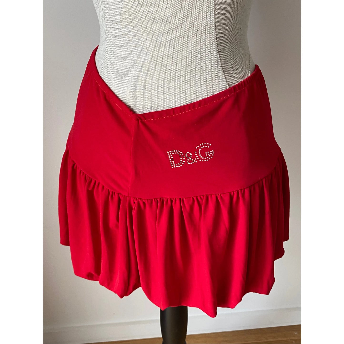 Vintage Dolce Gabbana D&G Red Mini Skirt (M)