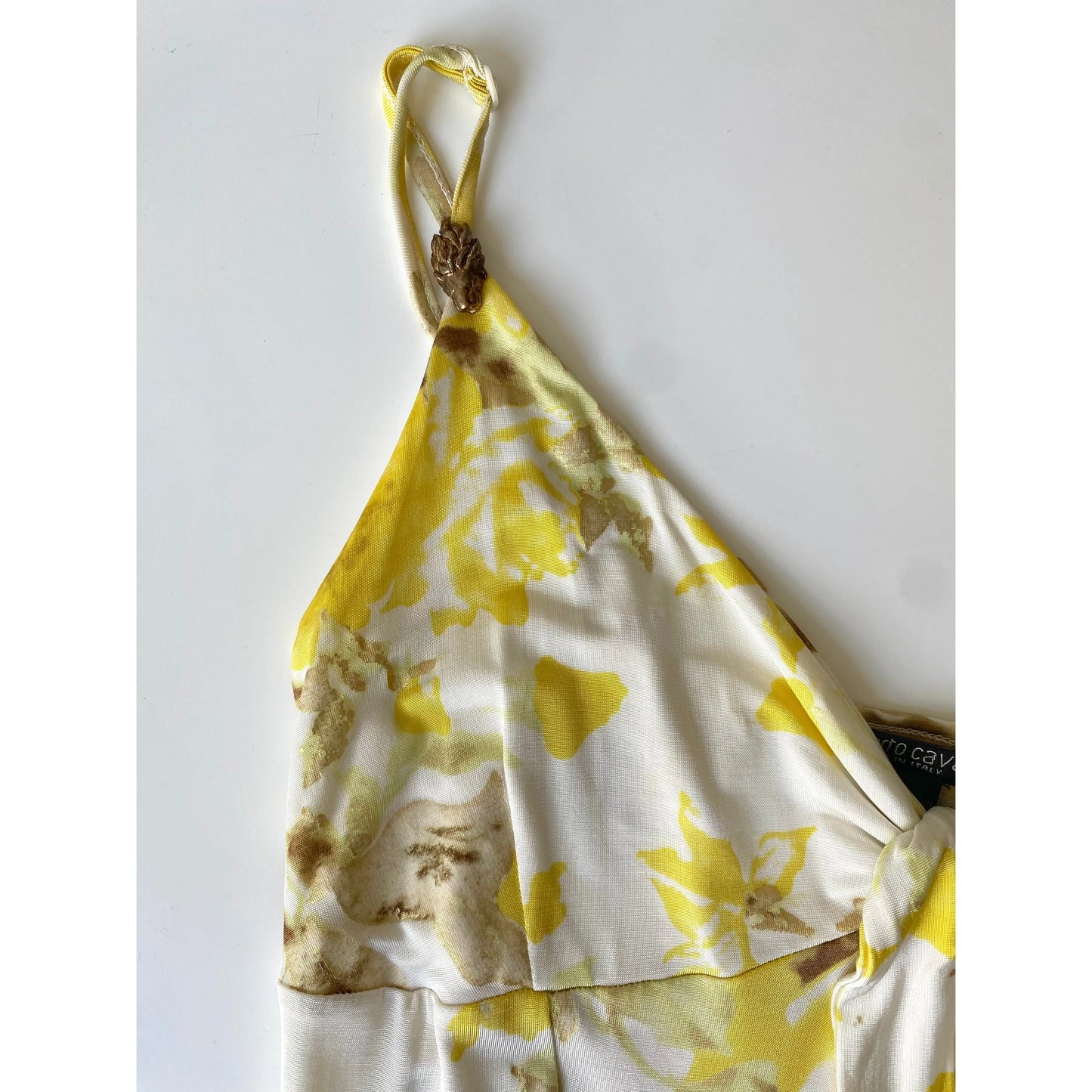 Vintage Roberto Cavalli Floral Dress 2004 (L)