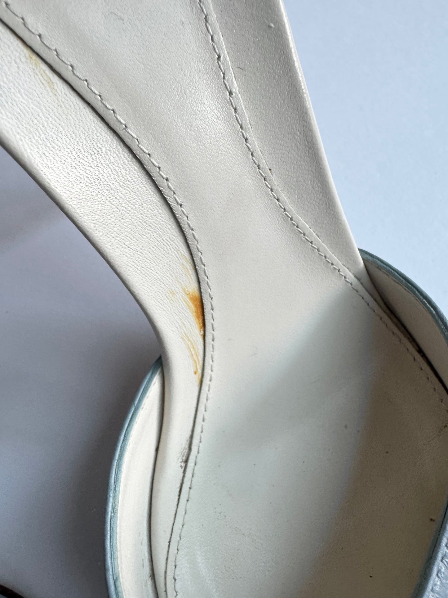 RARE Gucci Baby Blue Horsebit Mules (EU 37,5)