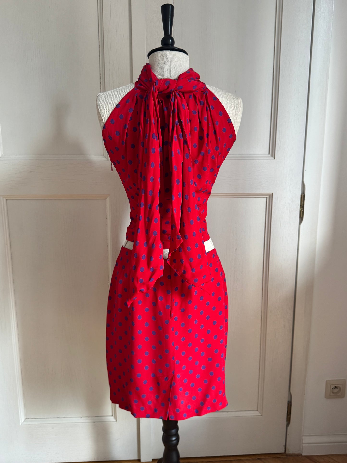 Vintage Valentino Polka Dot Set (M)