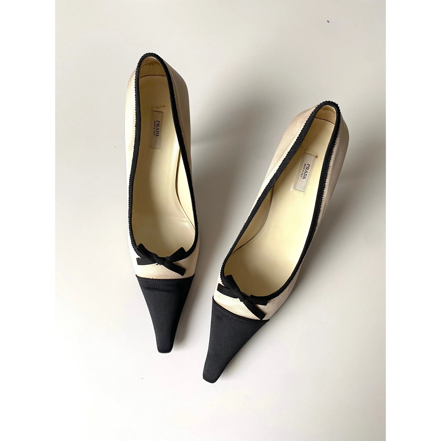 Prada Bow Kitten Heels (EU 39)