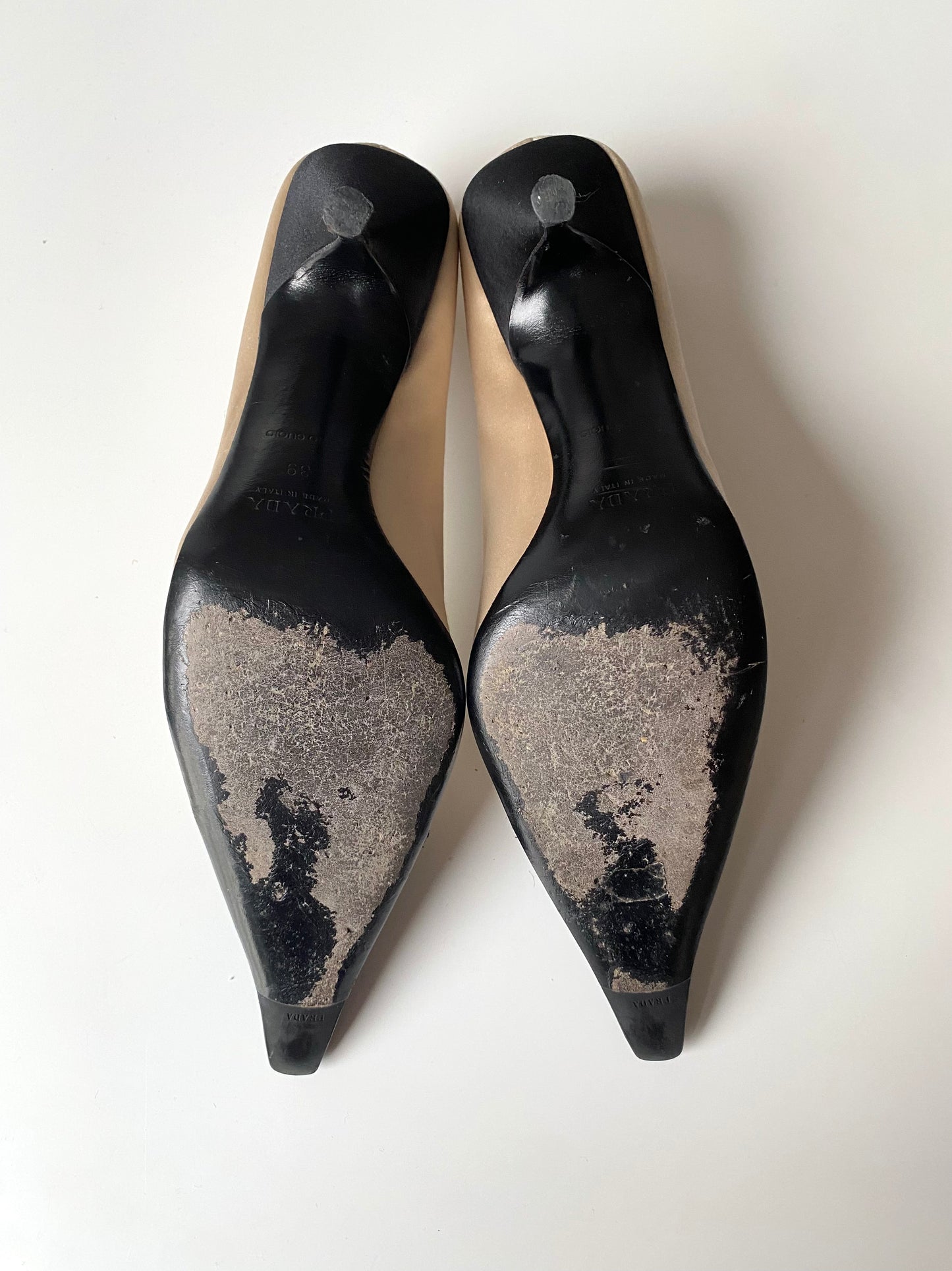 Prada Bow Kitten Heels (EU 39)
