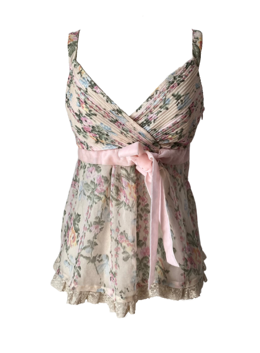 Red Valentino Floral Top with Tag (M)