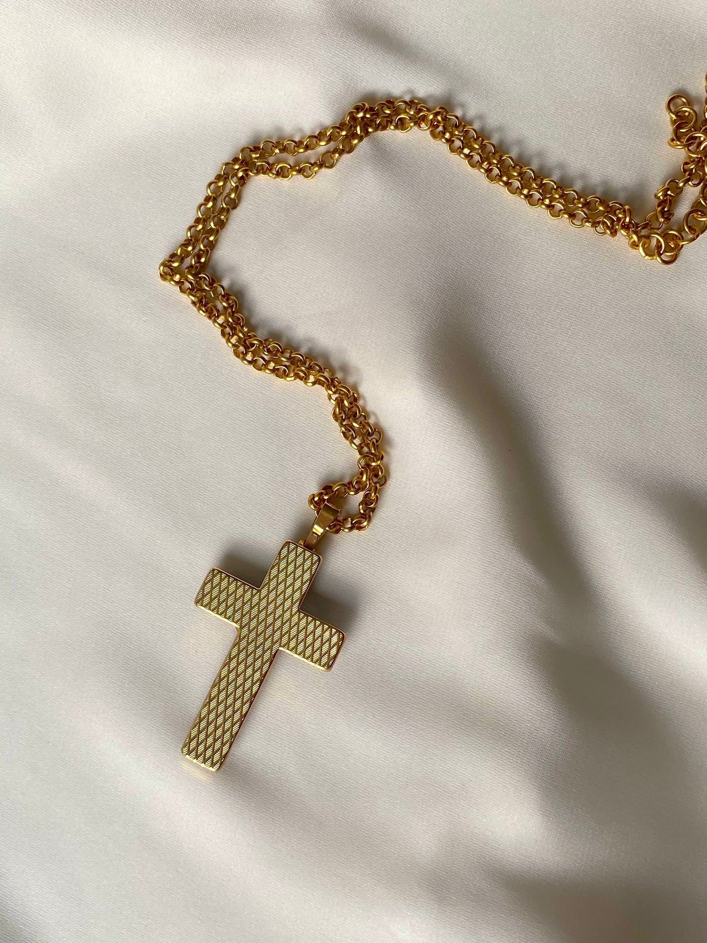 Big Vintage Double-Sided Cross