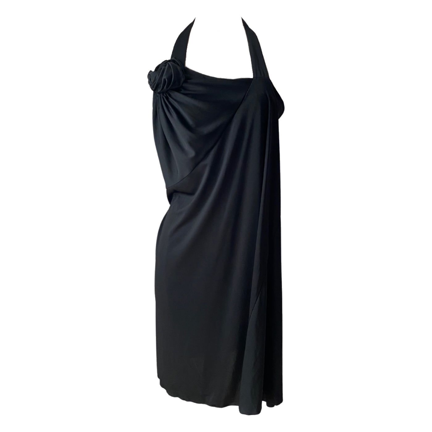 Yves Saint Laurent YSL Rose Dress in Black (M)