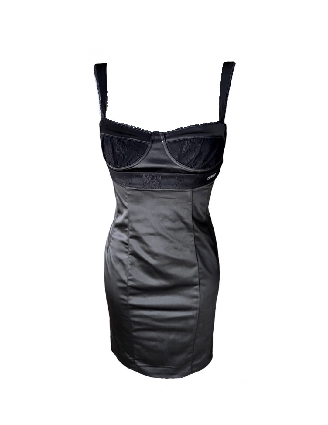 John Galliano Vintage Corset Dress In Black (S) Ciao Kasia John Galliano Vintage Corset Dress In Black (S) Ciao Kasia