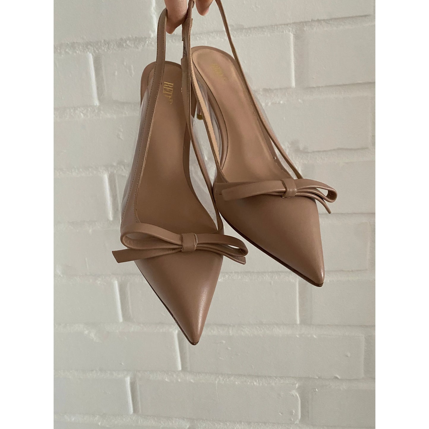 Red Valentino Kitten Heels with Bows (EU 37)