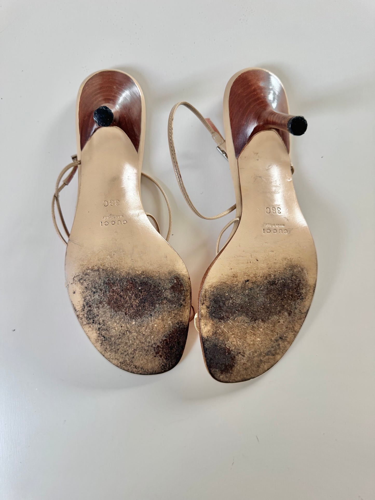 ICONIC Gucci By Tom Ford Bow Heels In Beige Nude (EU 38 - 38,5)