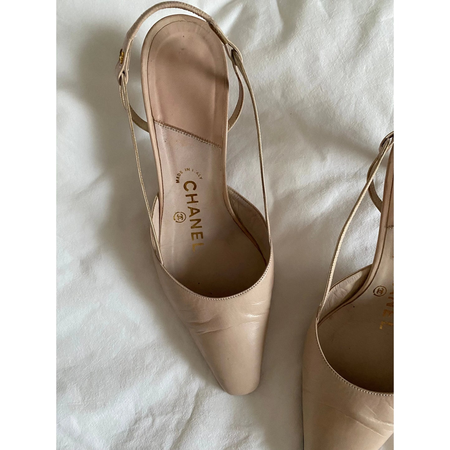 Vintage Chanel Slingback Heels (EU 38 / US 7,5)