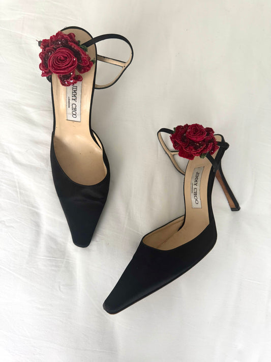 Vintage Jimmy Choo Rose Heels (EU 39,5)