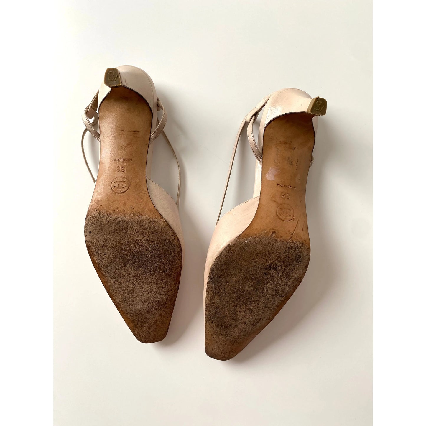 Vintage Chanel Slingback Heels (EU 38 / US 7,5)
