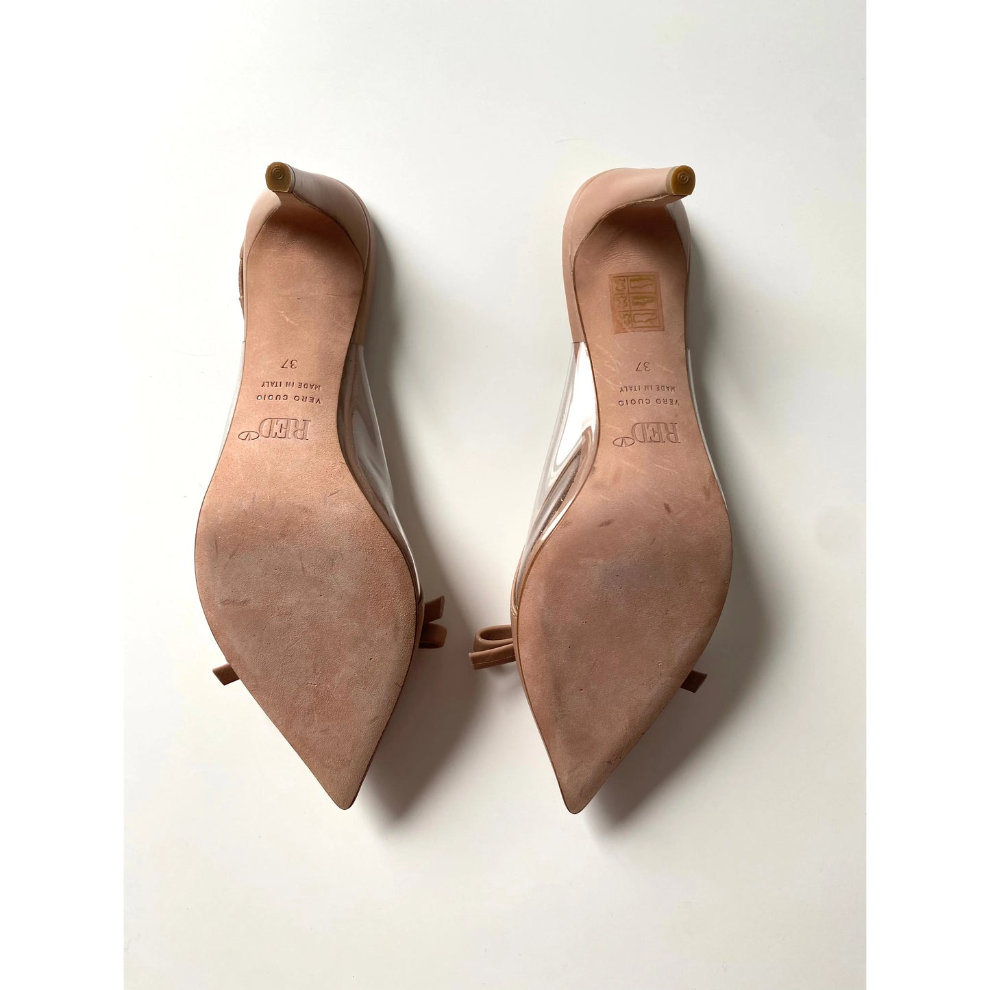 Red Valentino Kitten Heels with Bows (EU 37)