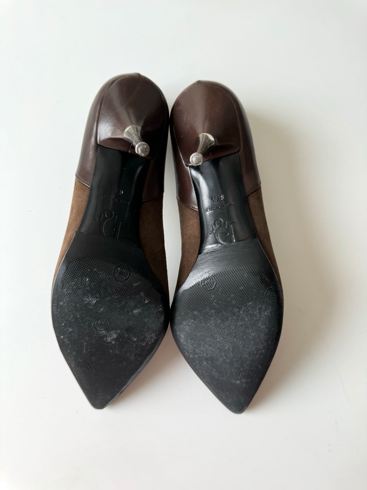 Dior John Galliano Brown Piercing Heels (EU 37,5)