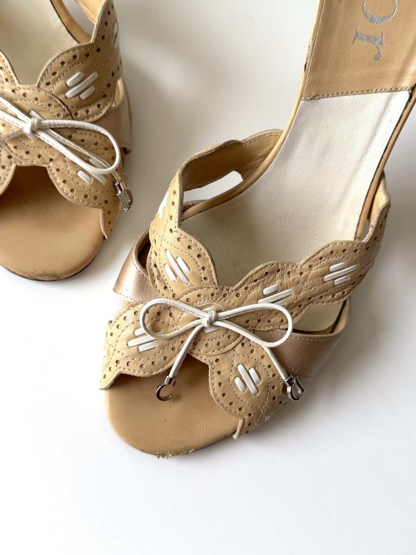 Christian Dior Beige Mules (EU 38,5)